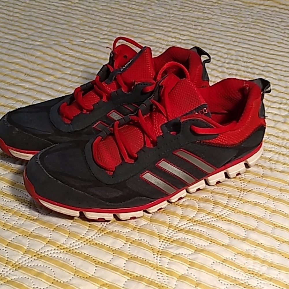 Adidas Clima cools in red and black